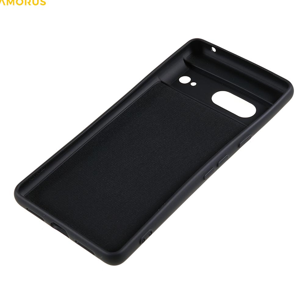 For Google Pixel 7 5G Case Precise Cutouts TPU Fiber Lining Shockproof Phone Cover