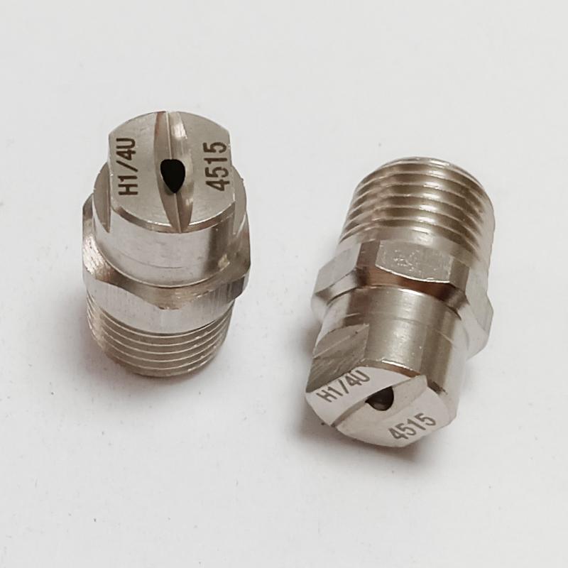 1/4" BSPT нержавеющая сталь плоскоструйная форсунка для очистки