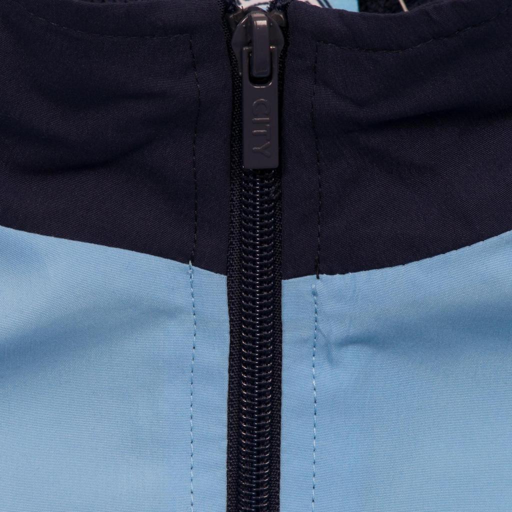 Мужской двухцветный спортивный костюм с эмблемой ФК «Манчестер Сити»