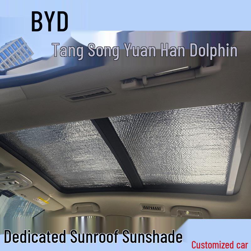 BYD Panoramic Sunroof Car Sunshade for Tang DMi, Song PRO, Yuan PLUS, Han EV, Dolphin.