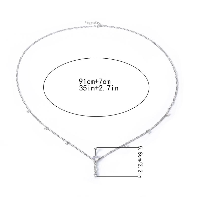 Цепочка для пупка, женская, для вечернего платья, поясная цепочка, панк-ремни, пояс