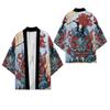 Fashion Anime Dragon Print Cardigan Kimono Harajuku Women Men Yukata Female Japanese Streetwear Traditional Cosplay Haori