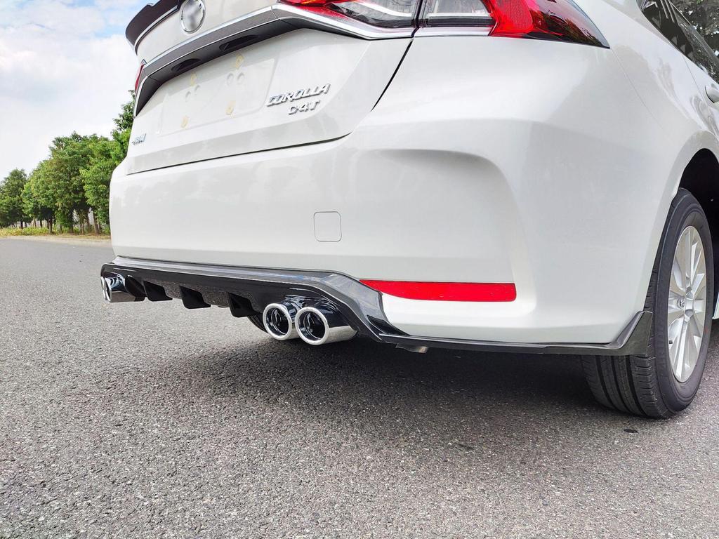 Fits 2019-2024 Corolla, Avalon, Levin; includes modified louvered window parts, front lip, splitter, and rear spoiler.