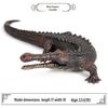 Realistic Crocodile Heart Wild Animal Toy and Car Ornament Model