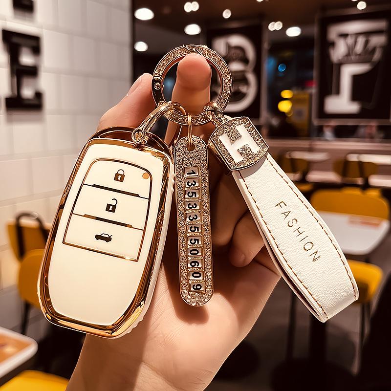 Special Toyota Key Cover Highlander Carola Reling Crown Car Case Buckle Pack