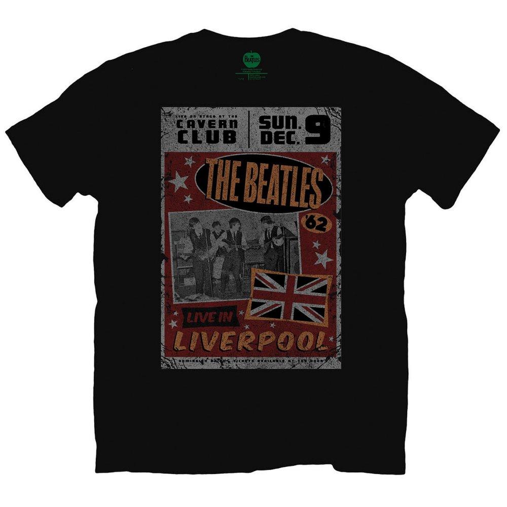 The Beatles Футболка унисекс для взрослых Live In Liverpool