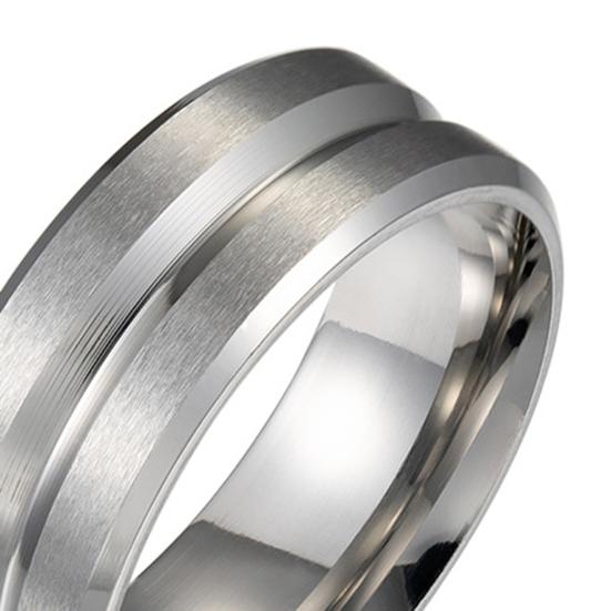 Гладкое привлекательное тонкое мастерство, блестящее привлекательное повседневное прочное женское ювелирное кольцо