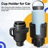 Car Cup Holder Expander Coffee Drinks Bottle Holder Extender Adapter for Large Bottles Mugs In 3.0 4.4in