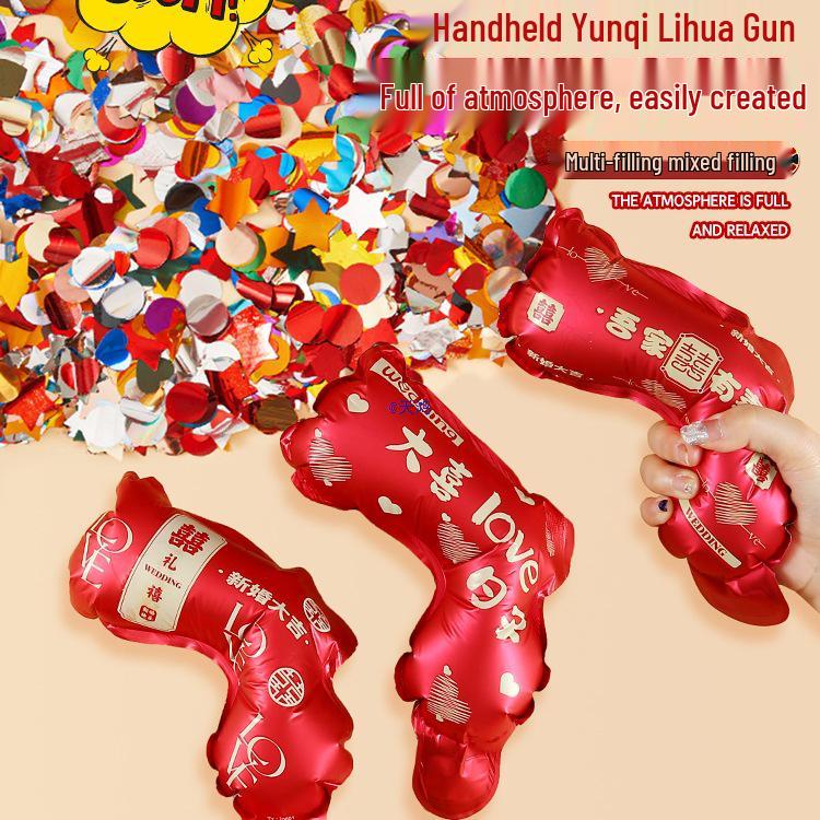 Creative Wedding Confetti Cannons & Photo Props Collection