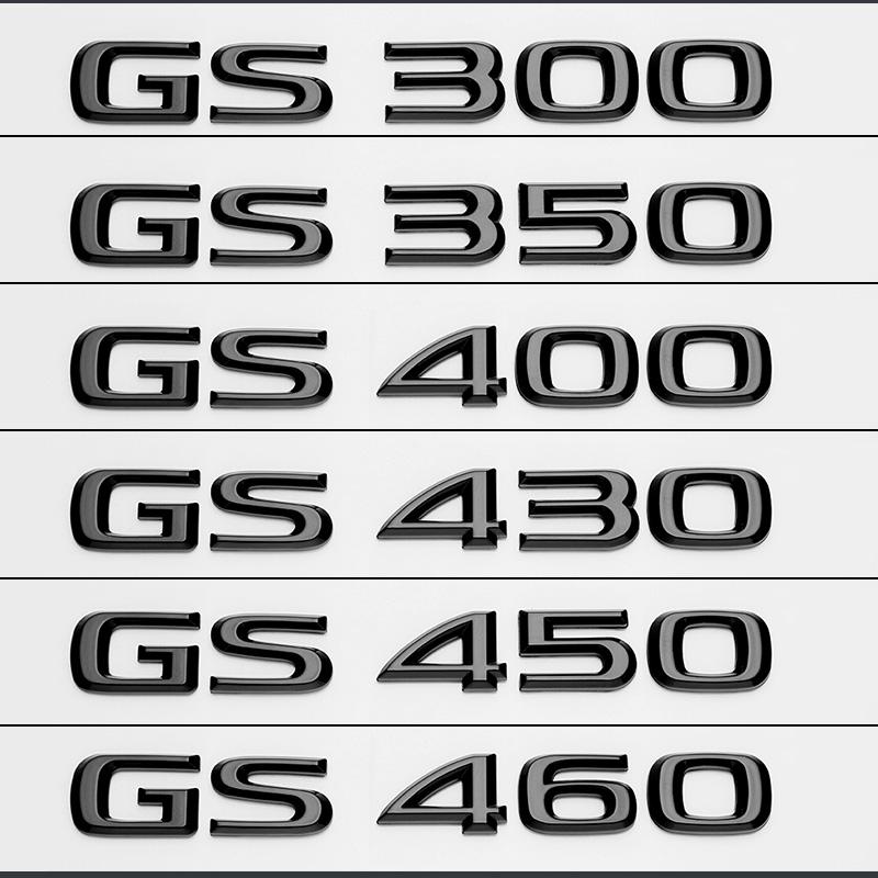 3D ES200 ES260 IS250 GS300 GX400 NX300 RX350 RX450h LX570 LM350 LS600h Задний багажник логотип ABS модифицированный улучшенный буквенный логотип