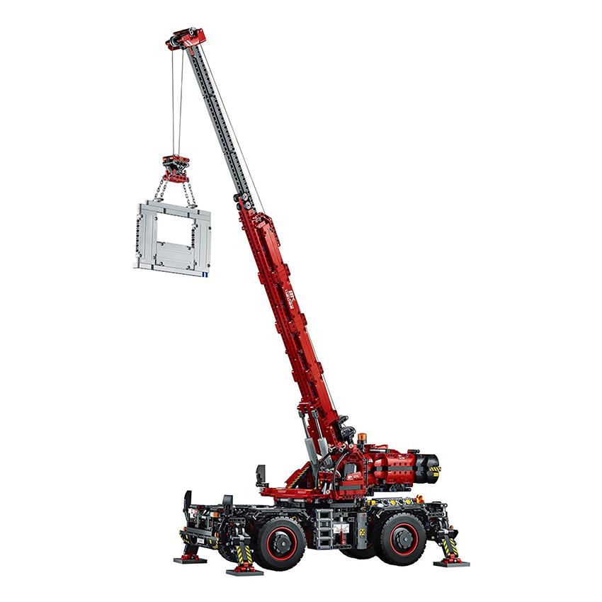 LEGO Технология Механический Набор Сложный Ландшафт Подъемный Кран Строительные Блоки 2001 5000 шт 42082