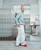 Noscouleurs Ul Mesh Zip Hoodie 02 Light Gray