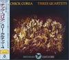 CD CHICK COREA - Three Quartets (+4) MVCL17003 Japan ObiJazz Used