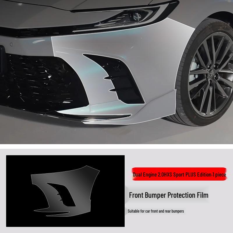 Toyota Camry Front & Rear Bumper TPU Protective Film - Transparent & Invisible, Fits 25 Models