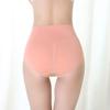 Женские трусы с высокой талией, сплошной цвет, мягкие дышащие антисептические бесшовные эластичные быстросохнущие 3D сотовые женские трусы, женское нижнее белье