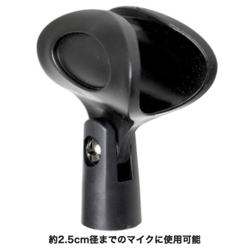 KC Boom Microphone Stand, Straight/Straight, MBCS/BK, Black, Set of 6 (Soft Case, Microphone Holder Included)