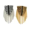 Breastpin Club Tassel Chain Epaulette Cool Jacket Vintage Brooch  Stage Performance