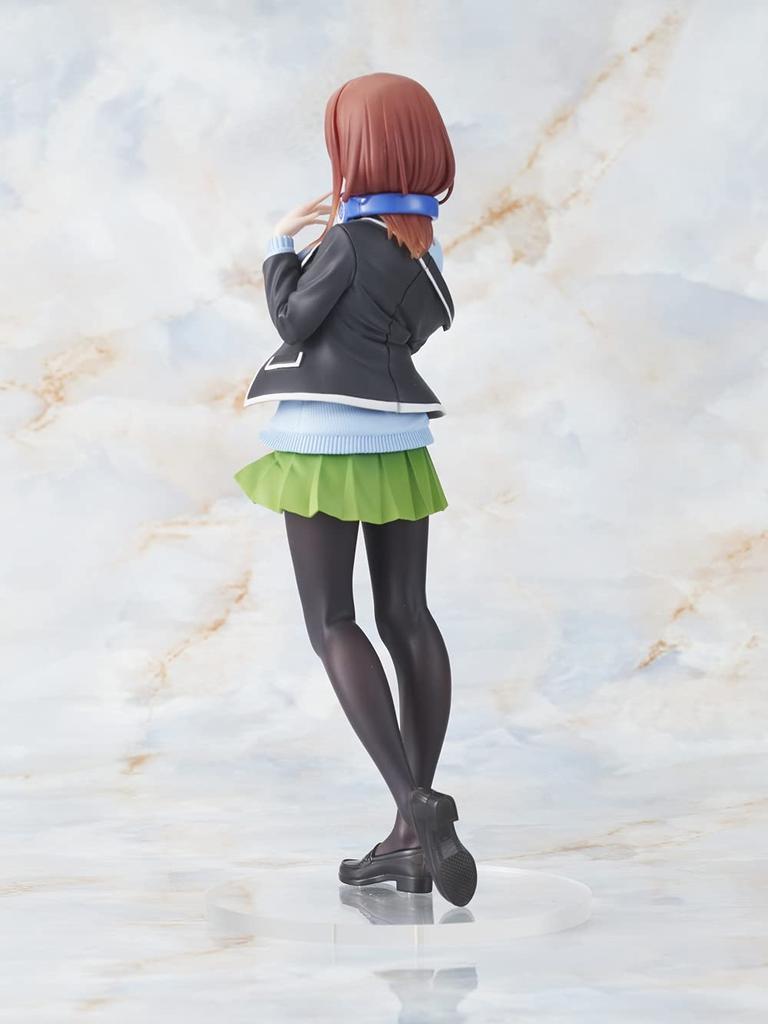 TAITO The Quintessential Quintuplets Coreful Figure Nakano Miku Uniform Ver.