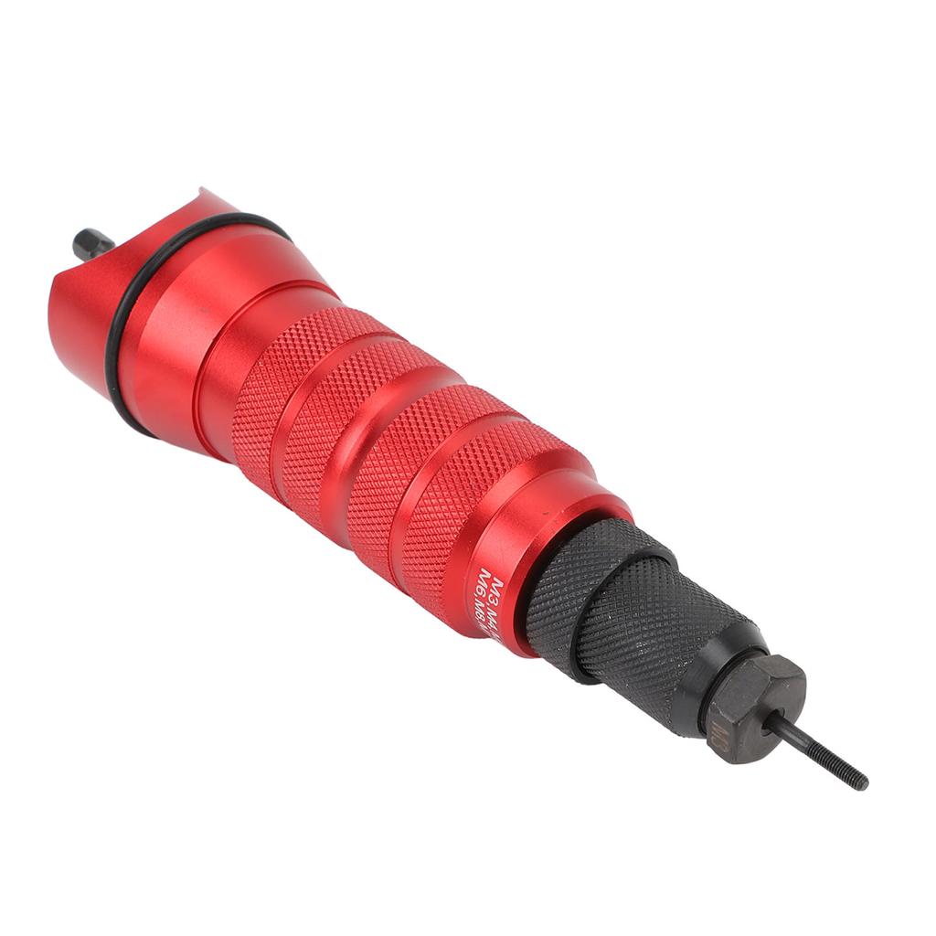 Rivet Nut Drill Adapter Kit Electric Rivet Drill Adapter Kit 2.4mm?6.4mm 6 Interchangeable Rivet