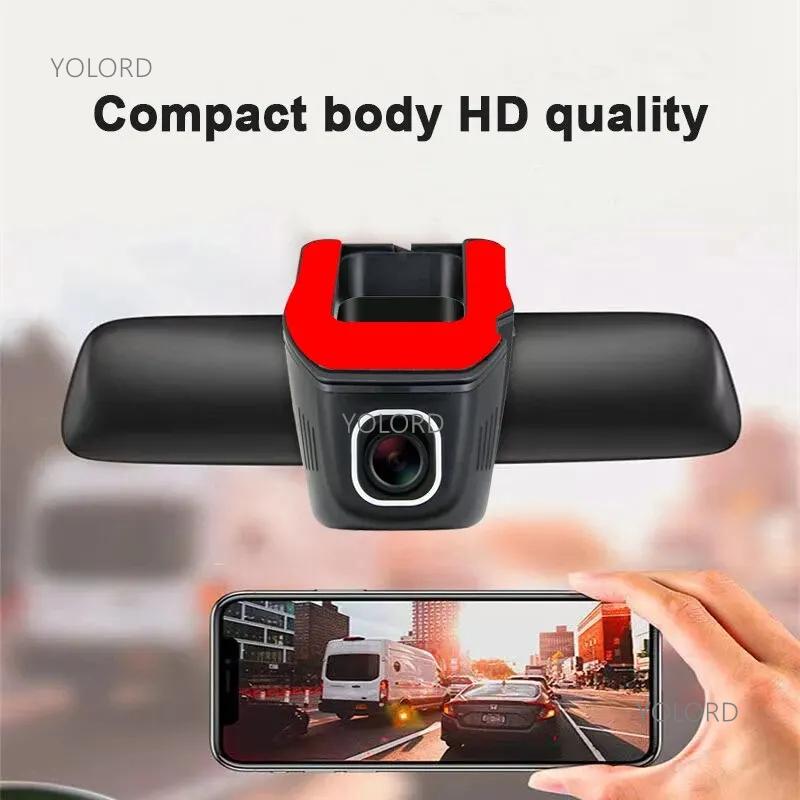 Двойной передний видеорегистратор ACC 1080P WIFI CAR DVR Скрытый видеорегистратор для Android-мультимедийного проигрывателя с большим экраном навигации