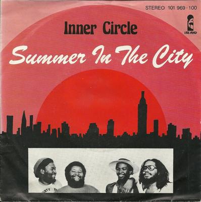 7-дюймовая пластинка INNER CIRCLE - Summer In The City 101969 Island Records 1980 Германия Регги, Ска и Даб Б/у