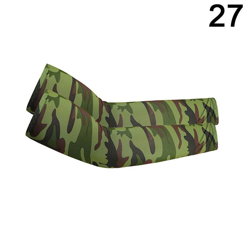 Unisex Cooling Arm Sleeves Cover Cycling Running UV Sun Protection Outdoor Men Women Cool Arm Slee… More