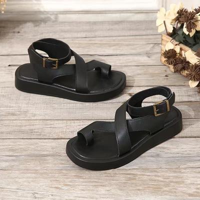 2025 летние новые босоножки на платформе женские туфли большого размера повседневные босоножки на платформе пятно