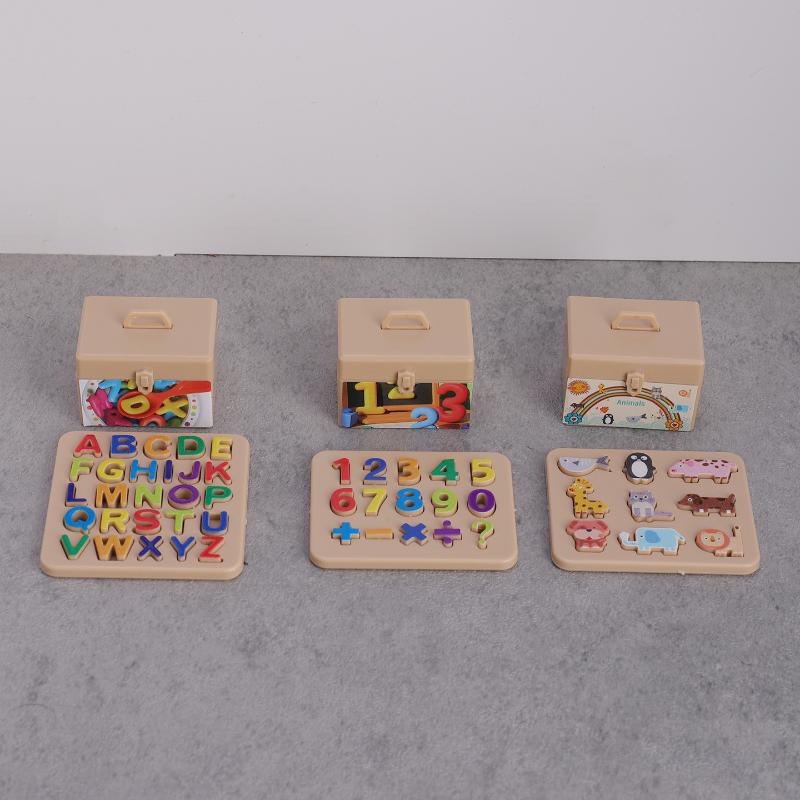 Miniature Dollhouse Letter & Number Block Set Simulation Model Math Bricks Puzzle Sorting Small Ornament Toys for Children