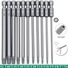 Набор из 11 бит Torx Security T6-T40, сталь S2, магнитный, для пылесоса Shark, 50/100 мм