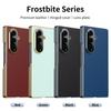 Премиальный Чехол-Книжка из Легкой Кожи с Гибким Шарниром для Samsung Z Fold 7 Galaxy Z Fold 6 5 4 Только Защитная Крышка Сзади