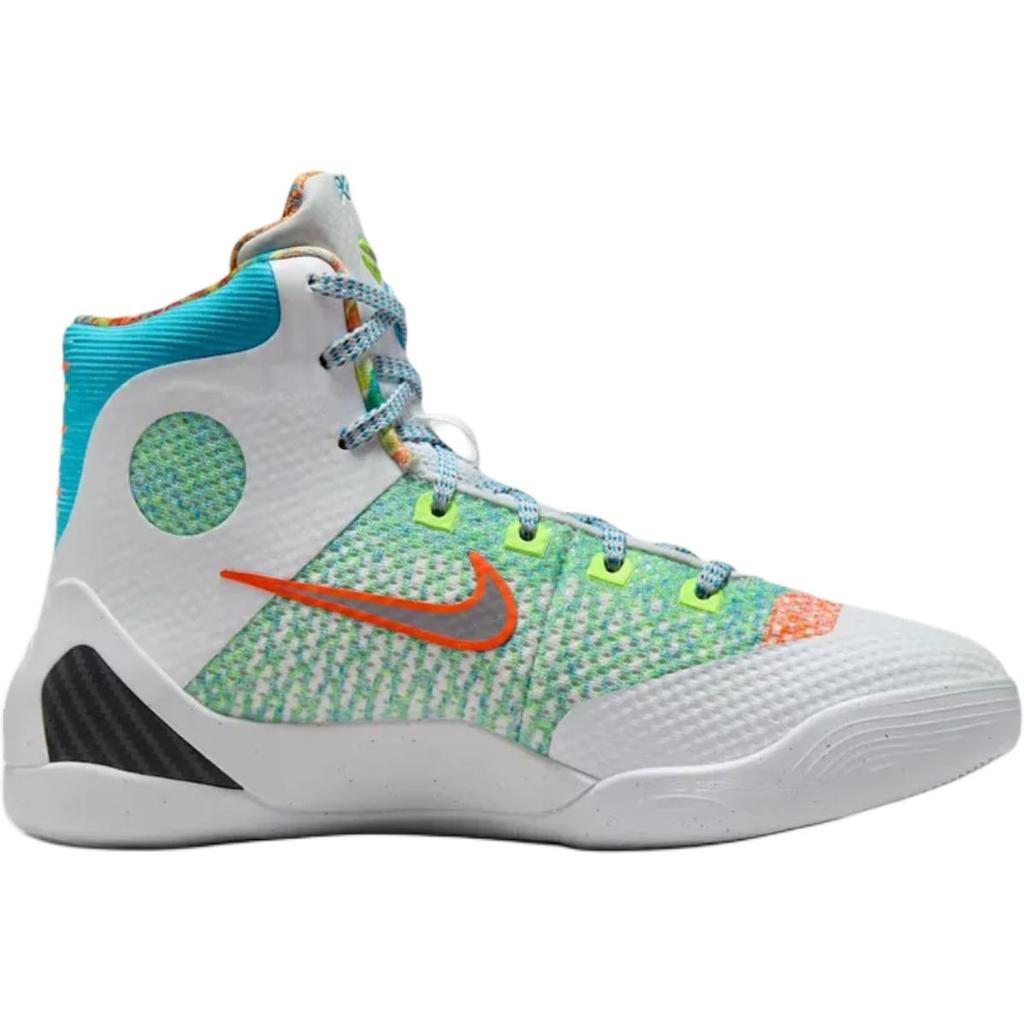 Nike Kobe 9 Elite GS What The Kobe 2025 Kids Sneakers Grey White Reflective-Silver HJ9446-100