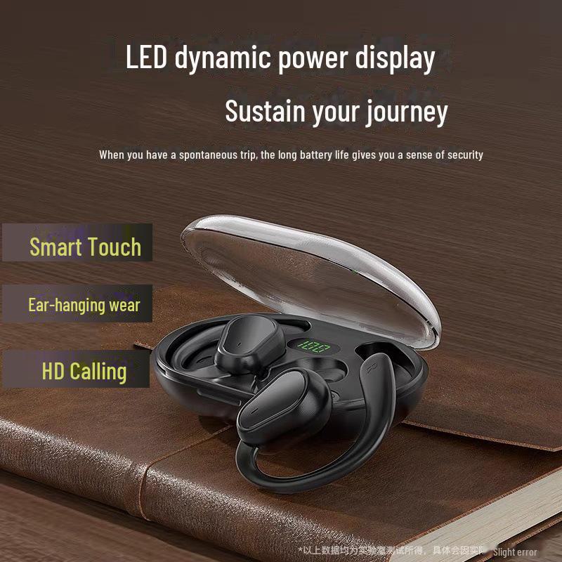 Ear-Hook Wireless Sports Headset with Air Conduction and Noise Reduction
