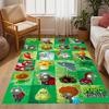 Zombie Plants Party Themed Anti-Slip Rugs - Polyester Home Decor, Suitable for Bedrooms, Living Rooms, Doorways, Studios, and Decorations