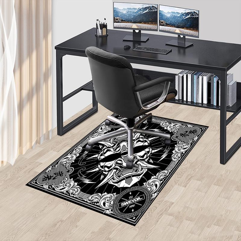 1PC Sweyd Art Non-Slip Floor carpet, suitable for Office, bedroomand playrooms. It can also be used as a sofa footrest cover-T63