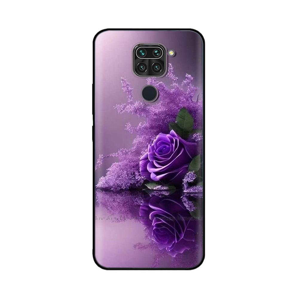 Мультяшный чехол для телефона Redmi Note 9 Чехол-обложка Для Xiaomi Redmi Note 9 Чехлы Note9 6.53" Fundas Силиконовый Ударопрочный Coque Чехлы