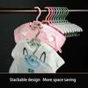 5/10/20pcs Baby Hangers Kids Room Drying Racks Non-slip Children Storage Hangers For Clothes Rack Closet Organizer for Clothes