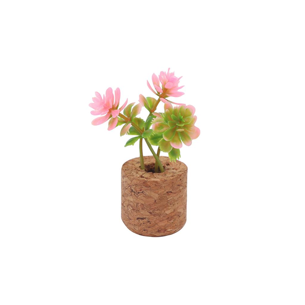 Искусственное растение, украшение-клипса для вентиляционного отверстия автомобиля, магнит-стикер на холодильник, подарок для декора автомобиля и дома