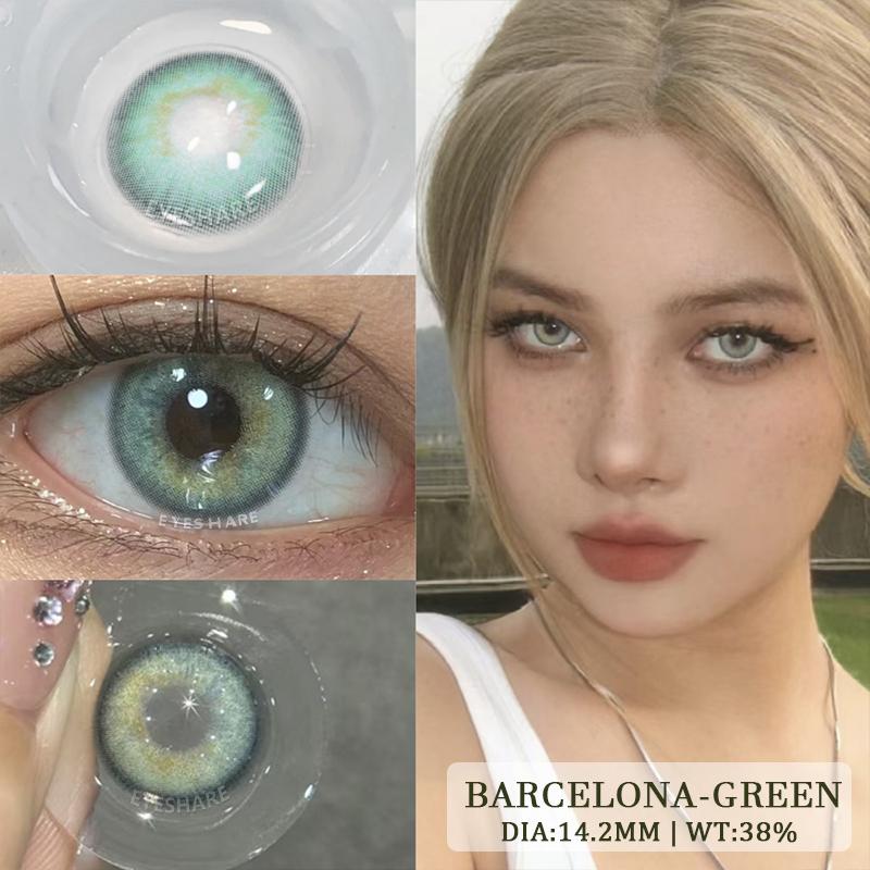AMARA LENSES 2pcs Color Contact Lenses For Eyes Colored Lenses Eye Cosmetics Natural Contact Lense Yearly Cosplay Beautiful Puppiletes