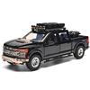 1/24 Ford Raptor F150 Alloy Pickup Car Model Diecasts Metal Off-road Vehicles Car Model Sound and Light Simulation Kids Toy Gift