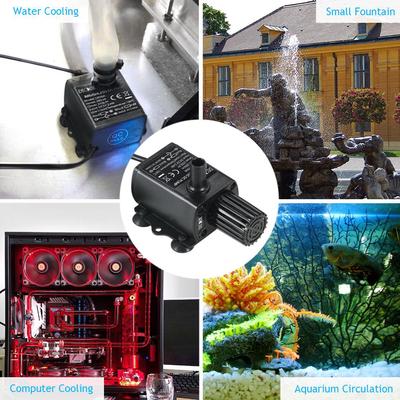 Decdeal USB DC5V ультра-тихий мини-бесщеточный водяной насос водонепроницаемый погружной фонтан-аквариум