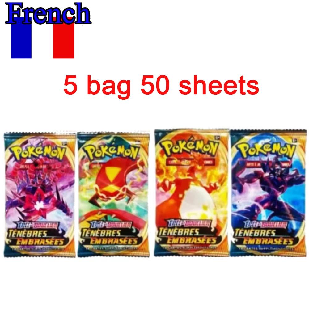 Набор из 42 карточек покемонов MEGA EVOLUTION для игр и сражений, Lost Origin Pokemons Box с изображением Пикачу из аниме, коллекционные карточки с покемонами, разработанные для детей.