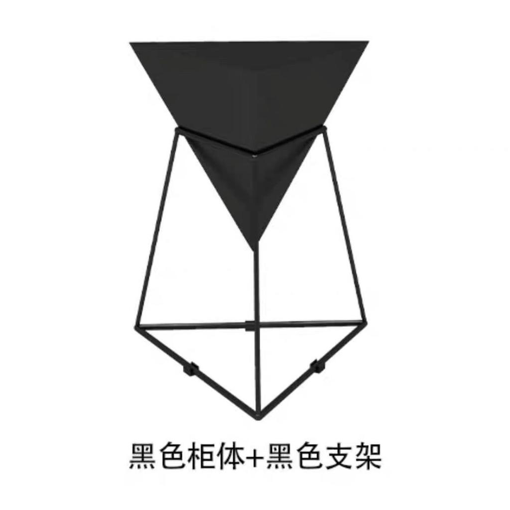 Floor Sofa Small Table Iron Tea Table Living Room Simple Bedside Shelf Light Luxury Art Shelf Scandinavian Minimalist