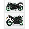1/9 Kawasaki ZX10R Ninja Литой из сплава Модель мотоцикла Игрушечный транспорт Коллекция Звук и свет Внедорожный Мотоцикл Игрушки Машина