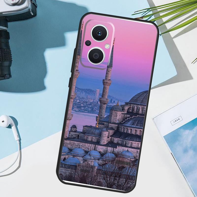 Турция Стамбул Пейзаж Здание Чехол Для OPPO Reno 14 F 13F 12F 11F 10 11 12 13 Pro 7 8 Lite Чехол OPPO Find X9 X5 X6 X8 Pro