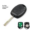KEYYOU С нарезкой Лепесток Автомобильного Ключа Зажигания Для Ford Focus Fiesta Mondeo Fusion Transit KA 2001 2002-2008 433 МГц Чип 4D60 4D63