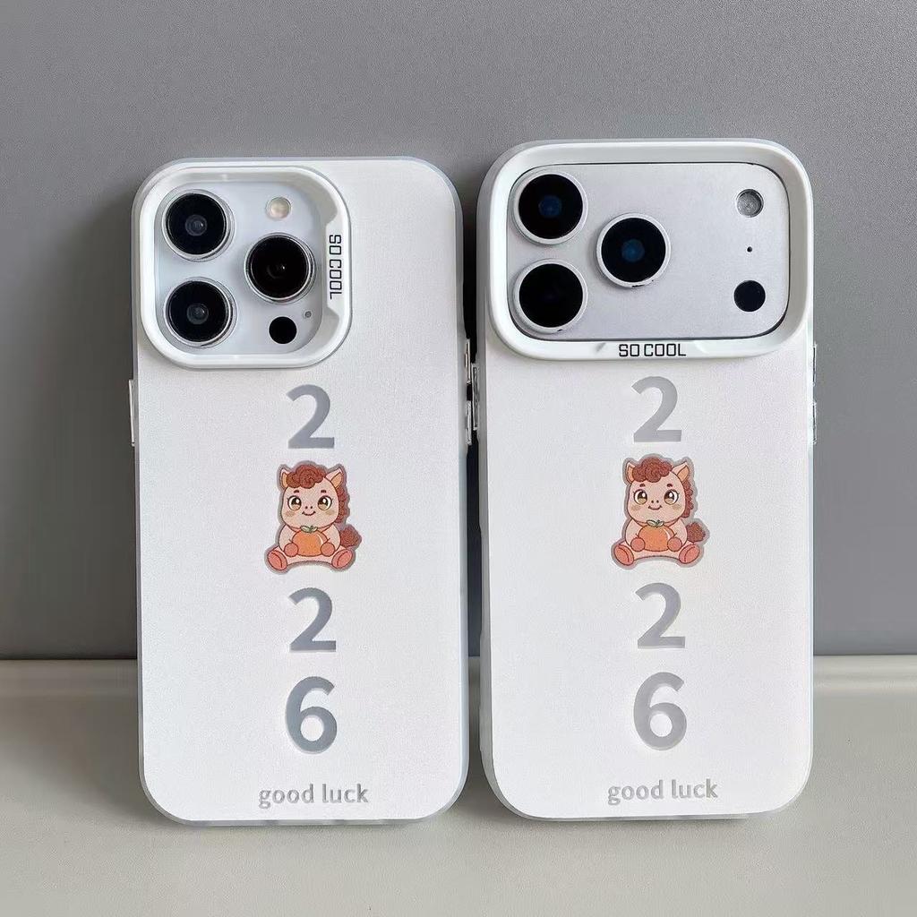 Новый 2026 подходит для чехла для мобильного телефона iphone17 Apple 16promax/15 противоударный 14pro13 милый 12XR