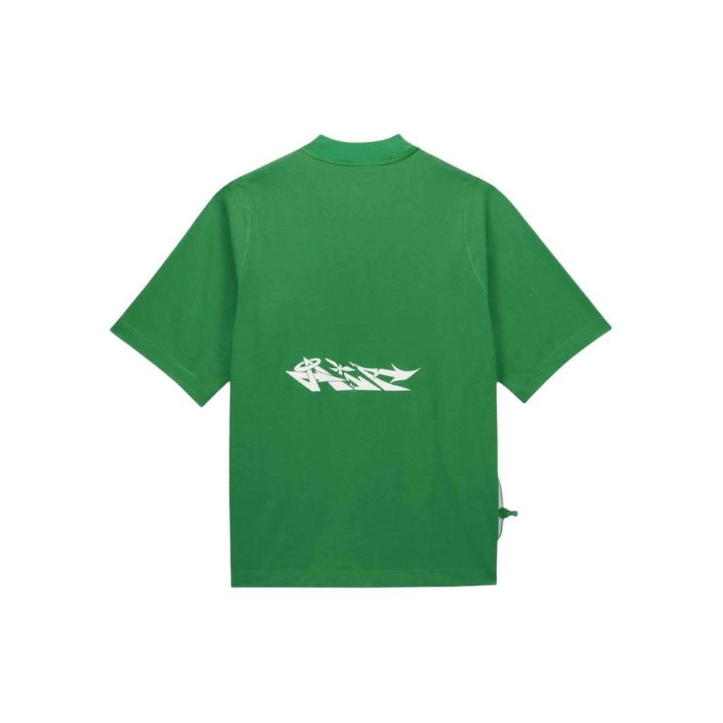 Nike Топ Off-White с короткими рукавами из коллекции X (Азия) Зеленые/белые топы унисекс Kelly DV4454-389