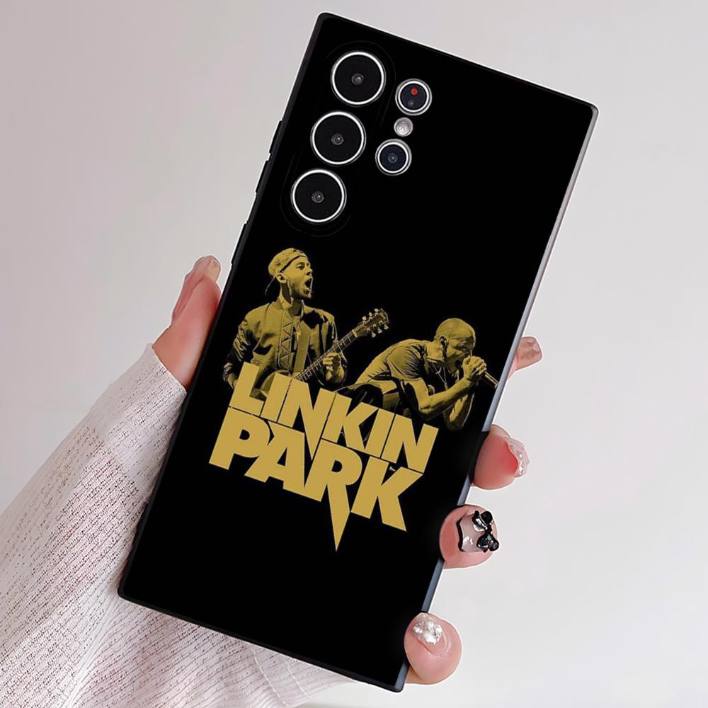 Чехол для телефона Band L-Linkin P-Park Cool для Samsung Серии S S21 S22 S23 S24 S25 FE Plus Ultra Мягкий ТПУ, приятный для кожи