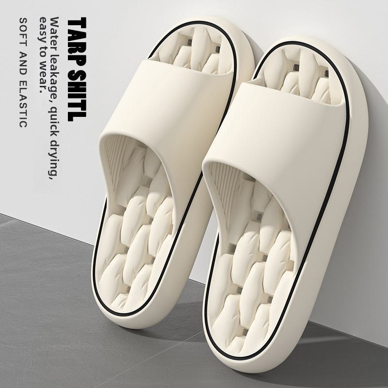 Summer Indoor Leak-Proof Soft Sole Bathroom Slippers
