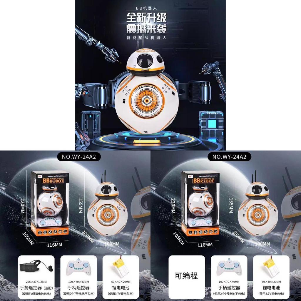 Звездные Войны Робот-Патрульный BB-8 Вращающийся С Пультом Управления Для Детей И Коллекционеров